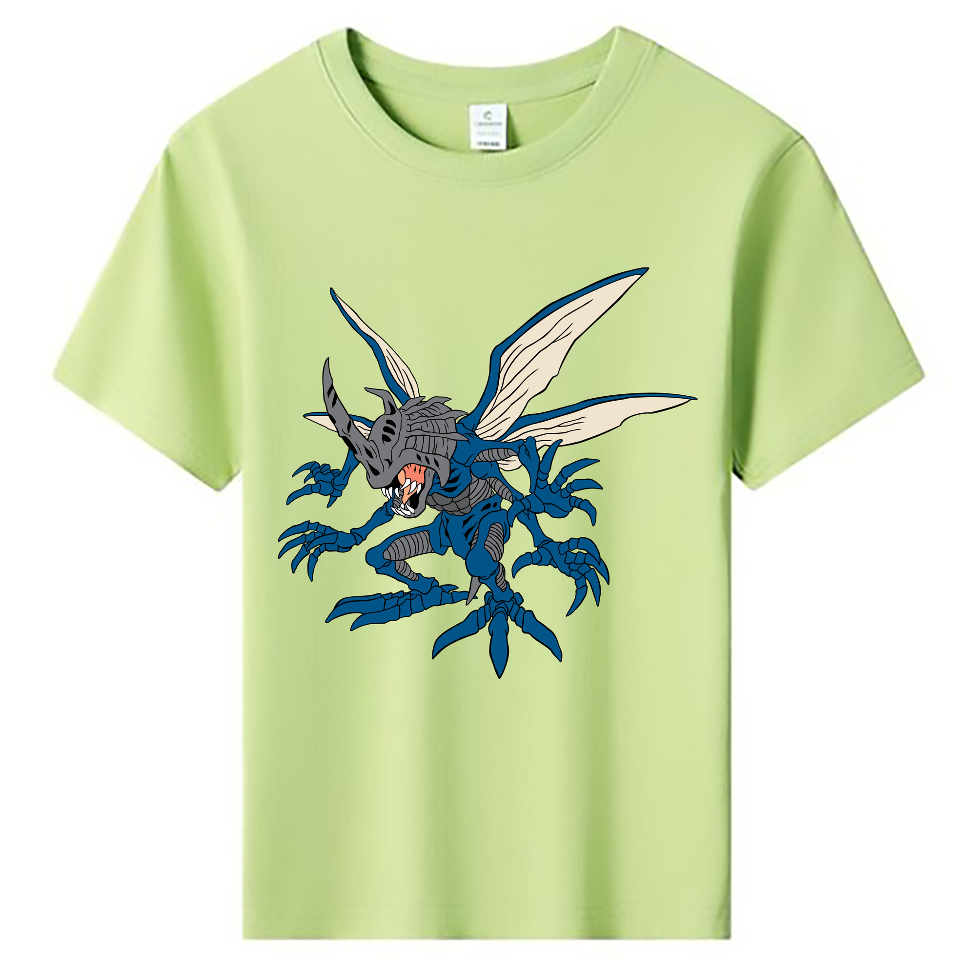 （画像用） Digimon デジタルモンスター/デジモン 綿100％キッズTシャツ（フロントプリント）